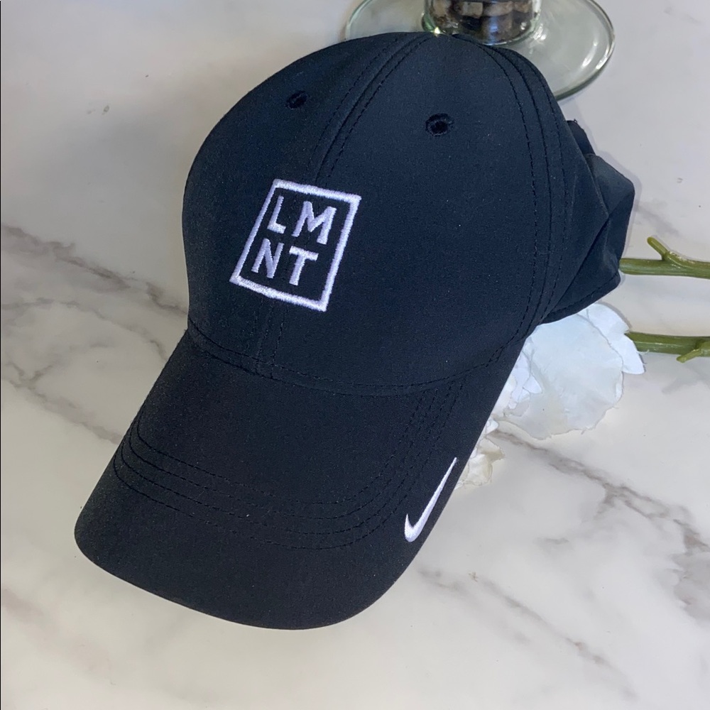 Unisex LMNT Nike Swoosh Legacy 91 Golf Cap Hat STAY SALTY Black White 779797 010